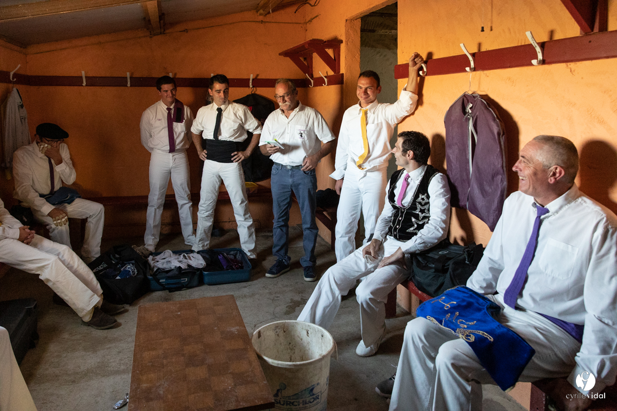 Course landaise à Panjas