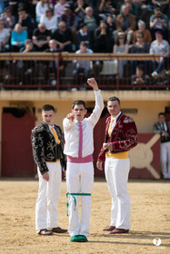 Course landaise Le Houga Ganadéria Dussau Cuadrilla Alexandre Brethes