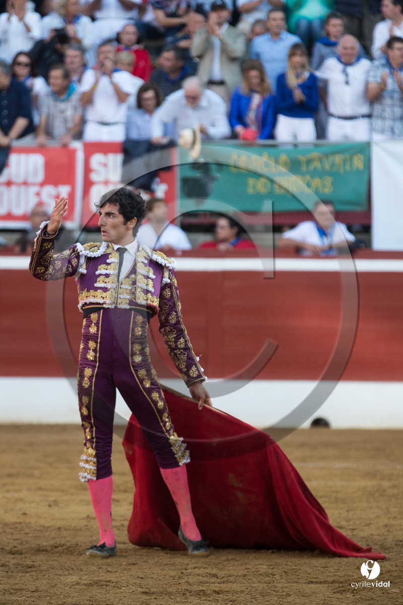Mont-de-Marsan corrida de la Quinta pour Juan Bautista - Emilio de Justo - Thomas DUFAU