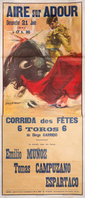 Affiches taurines Aire sur l'Adour