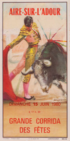 Affiches taurines Aire sur l'Adour