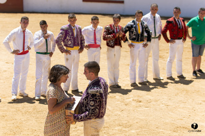 Saint-Cricq Chalosse course landaise de promotion Ganadéria Deyris Cuadrilla Jérémy Lafitte