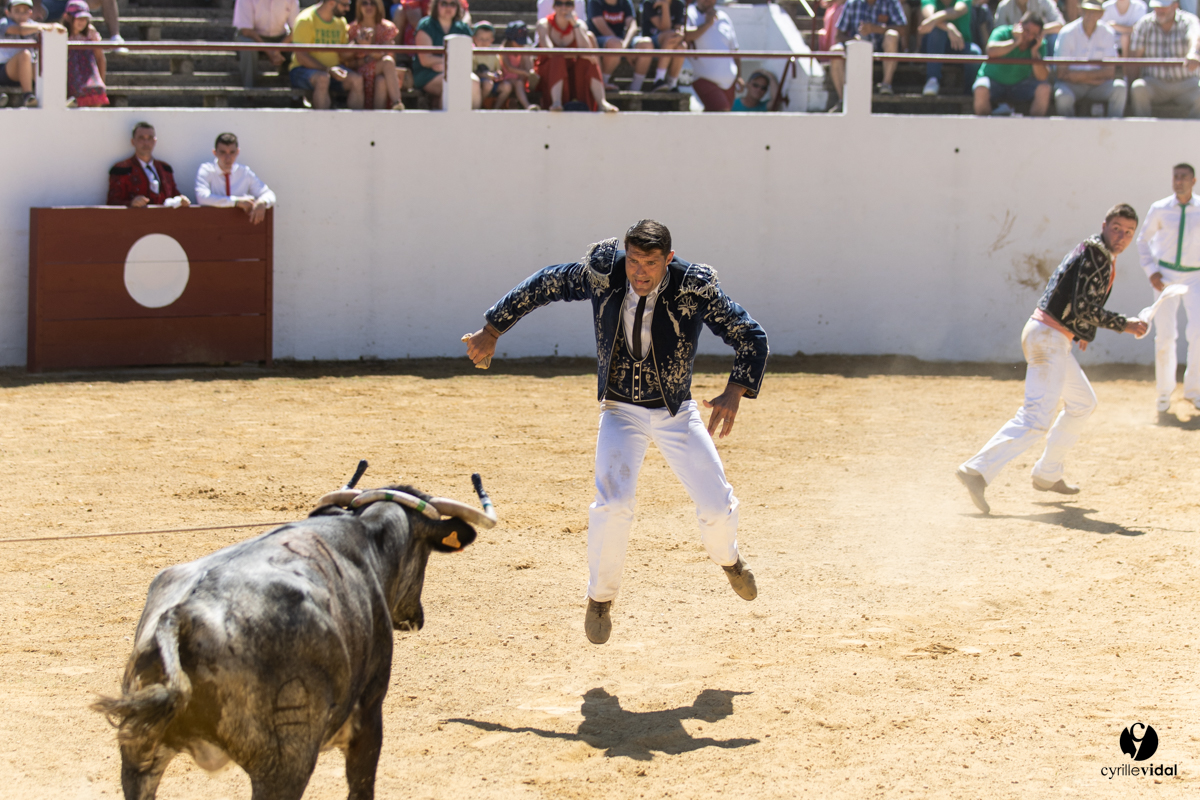 Saint-Cricq Chalosse course landaise de promotion Ganadéria Deyris Cuadrilla Jérémy Lafitte