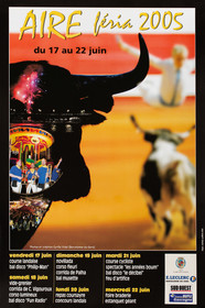 Affiches taurines Aire sur l'Adour