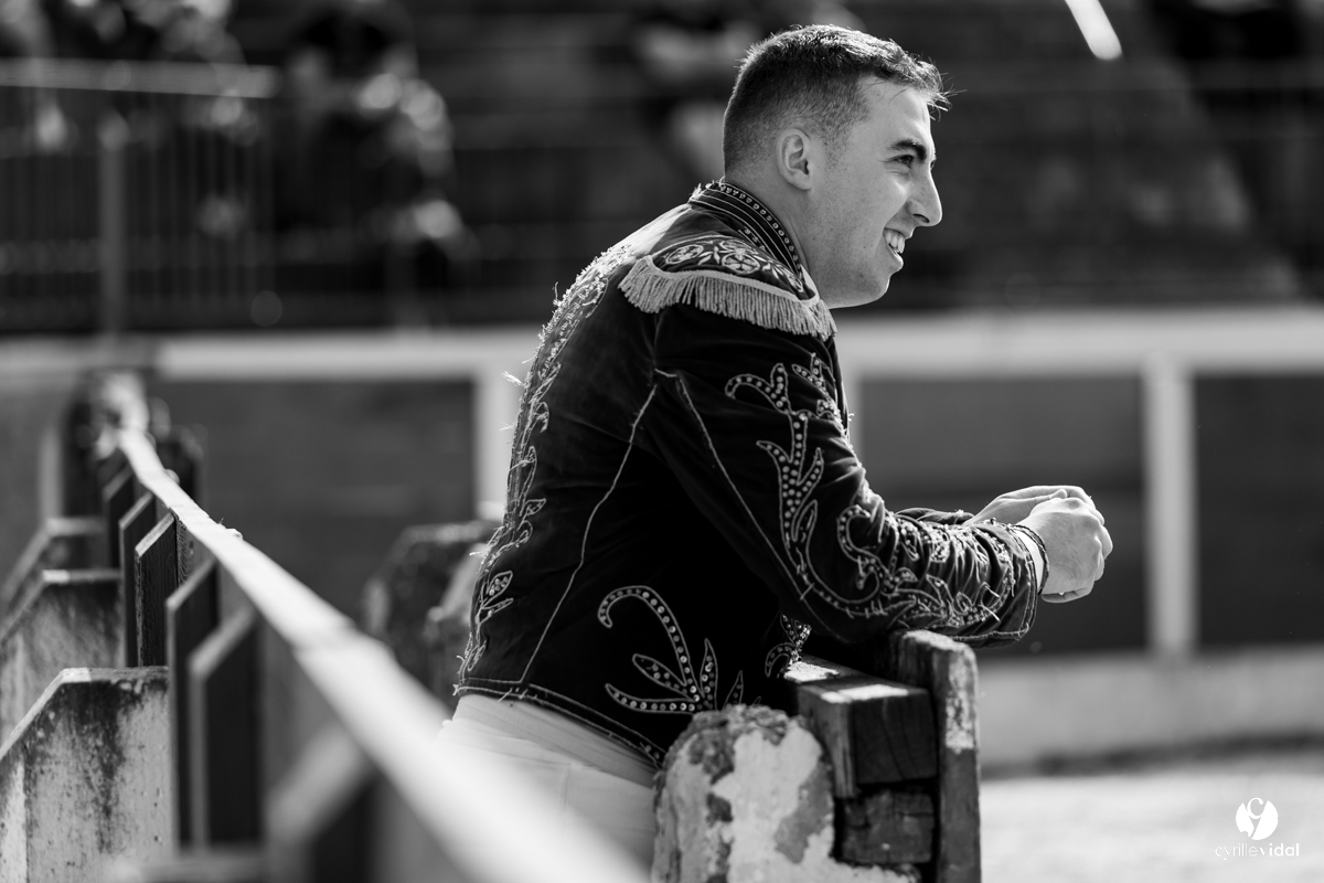 Course landaise Le Houga Ganadéria Dussau Cuadrilla Alexandre Brethes