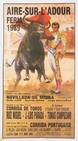 Affiches taurines Aire sur l'Adour