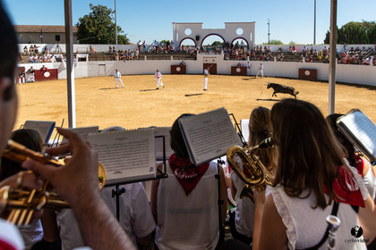 Saint-Cricq Chalosse course landaise de promotion Ganadéria Deyris Cuadrilla Jérémy Lafitte