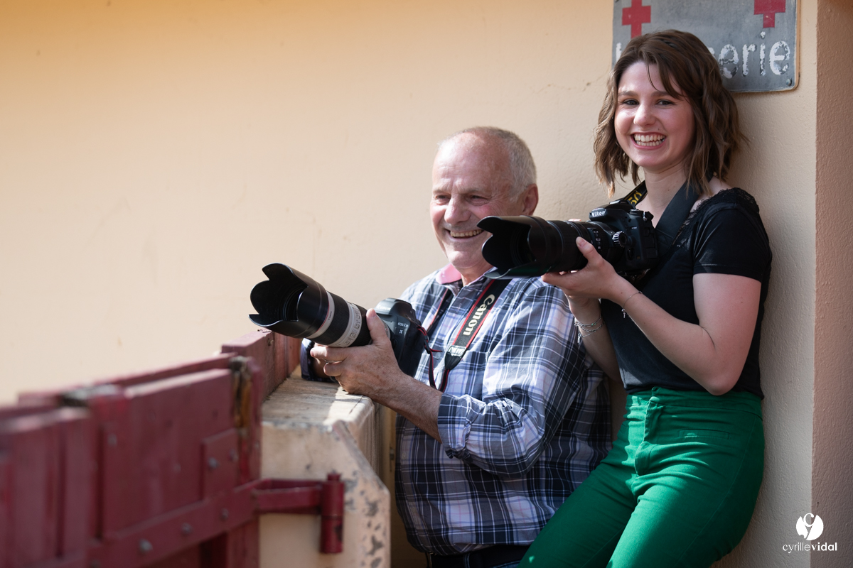 Course landaise Le Houga Ganadéria Dussau Cuadrilla Alexandre Brethes