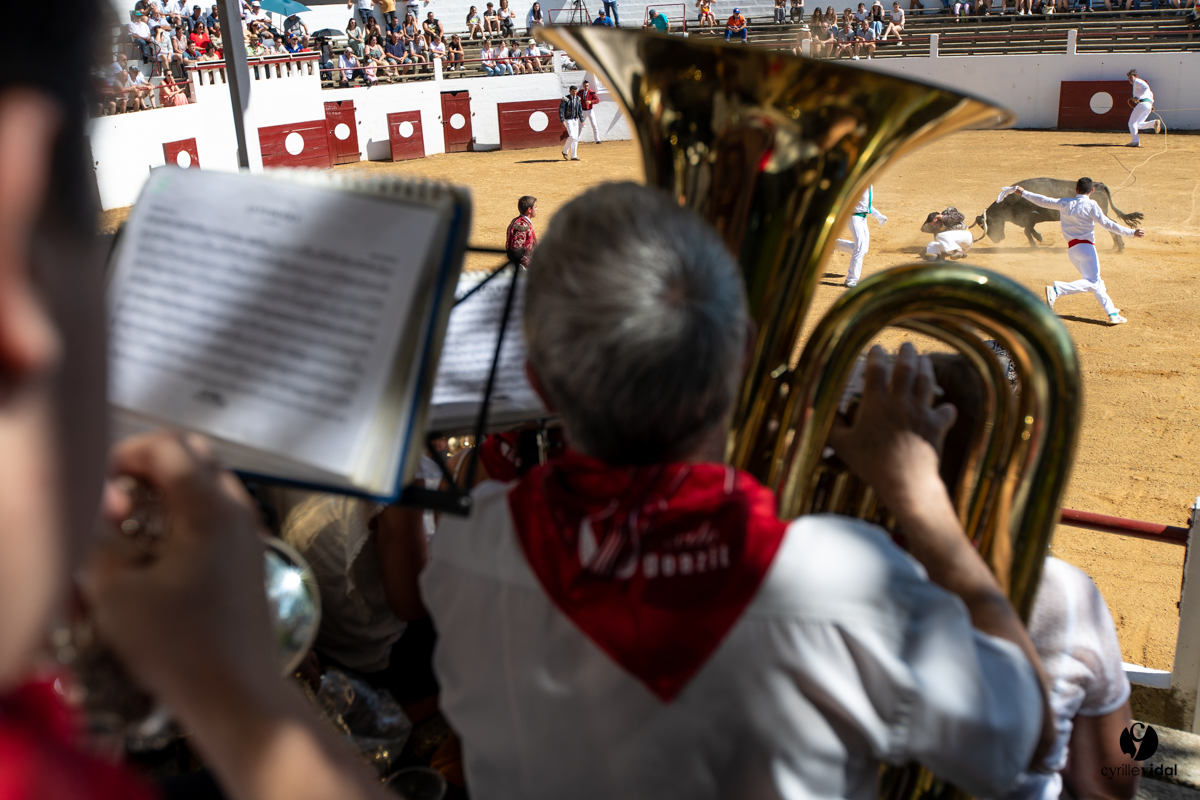 Saint-Cricq Chalosse course landaise de promotion Ganadéria Deyris Cuadrilla Jérémy Lafitte