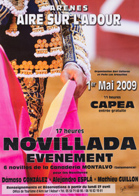 Affiches taurines Aire sur l'Adour