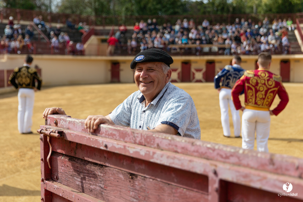 Course landaise Le Houga Ganadéria Dussau Cuadrilla Alexandre Brethes