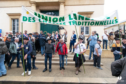 Manifestation chasses traditionnelles à Mont-de-Marsan