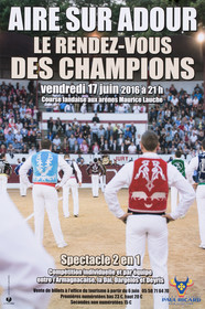 Affiches taurines Aire sur l'Adour