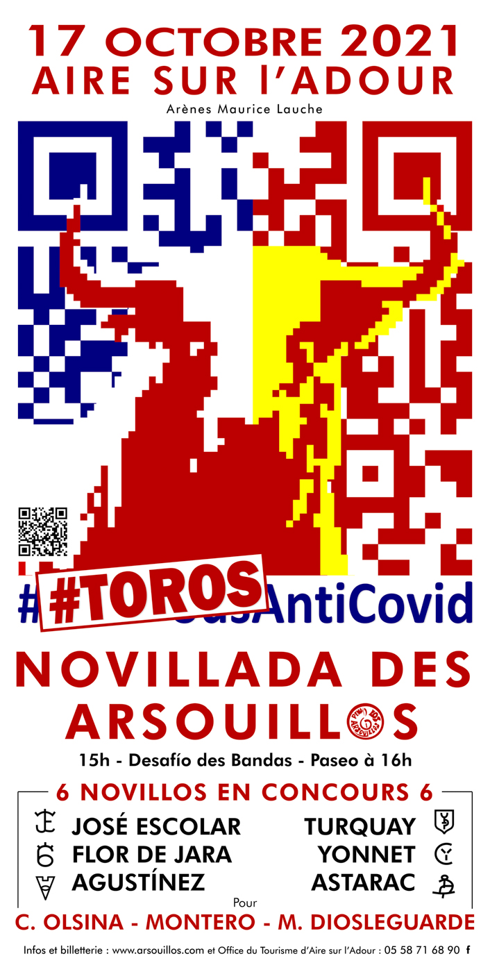 Affiches taurines Aire sur l'Adour