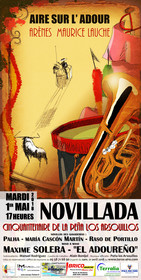 Affiches taurines Aire sur l'Adour