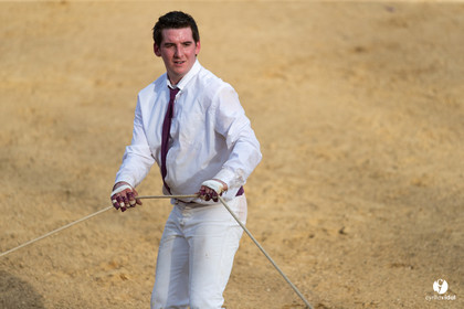 Course landaise Le Houga Ganadéria Dussau Cuadrilla Alexandre Brethes