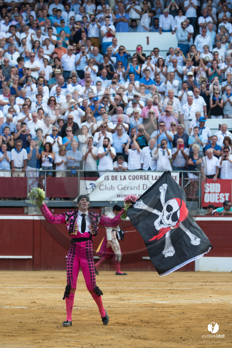 Mont-de-Marsan corrida de Jandilla pour Padilla - Talavante - Roca Rey