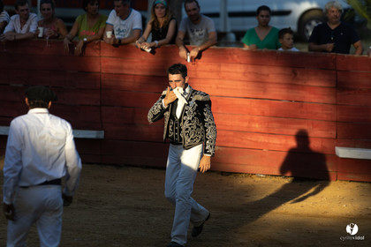Course landaise à Panjas