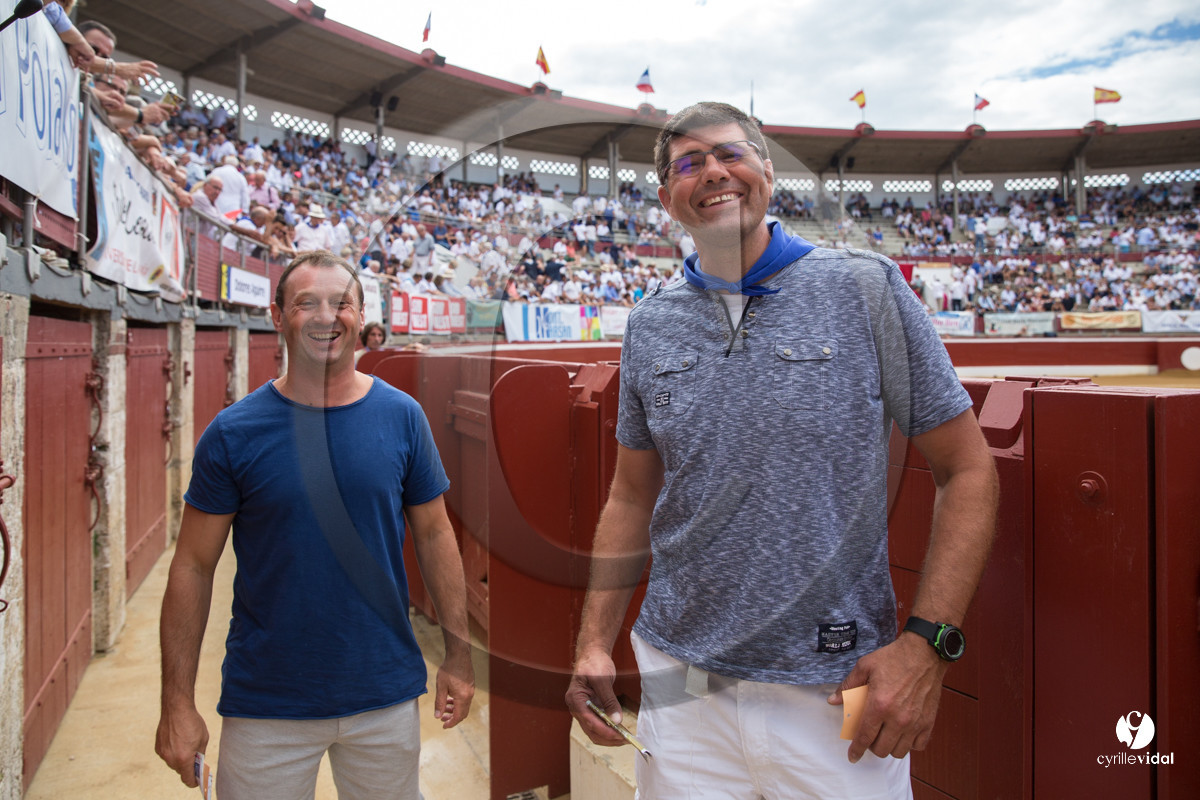 Mont-de-Marsan corrida de Dolores Aguirre pour Octavio Chacon - Pepe Moral - Juan Léal