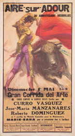 Affiches taurines Aire sur l'Adour