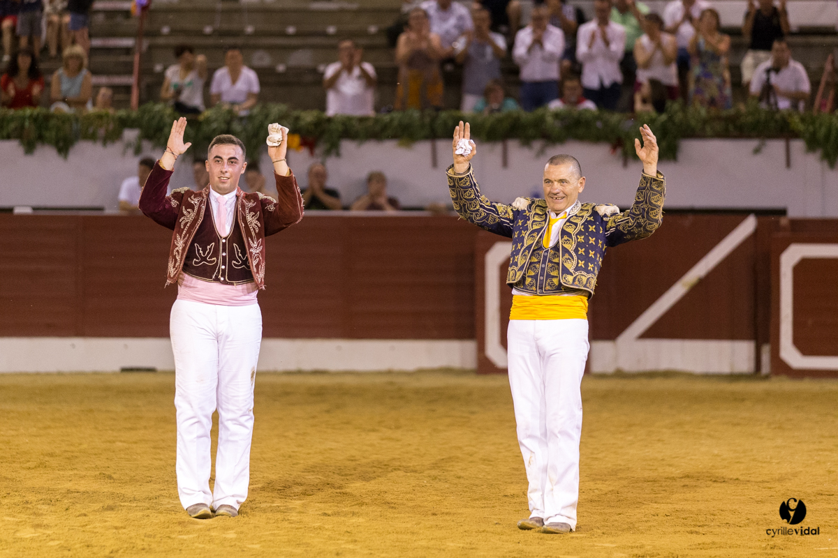 Aire sur l'Adour course landaise génération Aturine