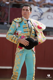 Mont-de-Marsan corrida de Dolores Aguirre pour Octavio Chacon - Pepe Moral - Juan Léal