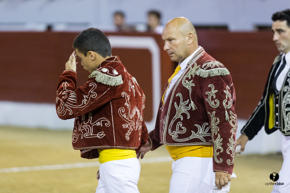 Aire sur l'Adour course landaise génération Aturine