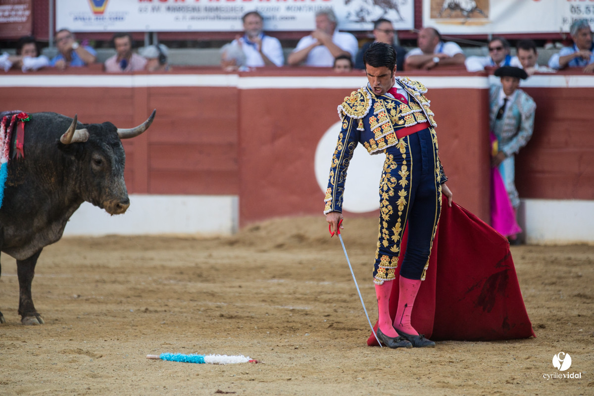 Mont-de-Marsan corrida d'Adolfo Martin