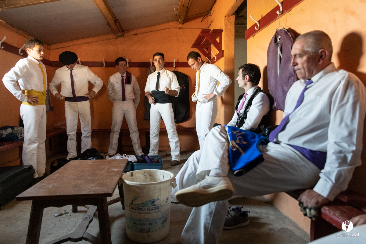 Course landaise à Panjas