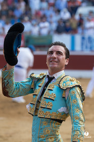 Mont-de-Marsan corrida de Dolores Aguirre pour Octavio Chacon - Pepe Moral - Juan Léal