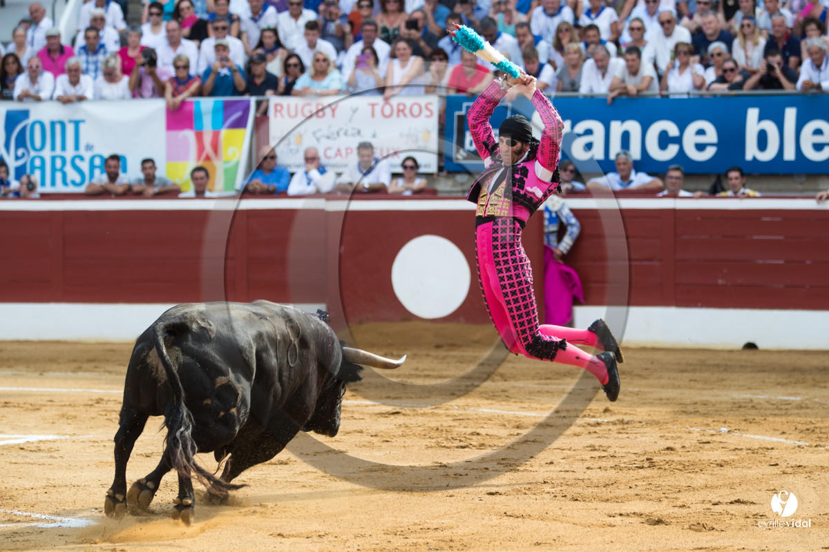 Mont-de-Marsan corrida de Jandilla pour Padilla - Talavante - Roca Rey