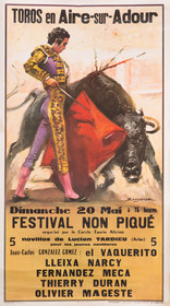 Affiches taurines Aire sur l'Adour