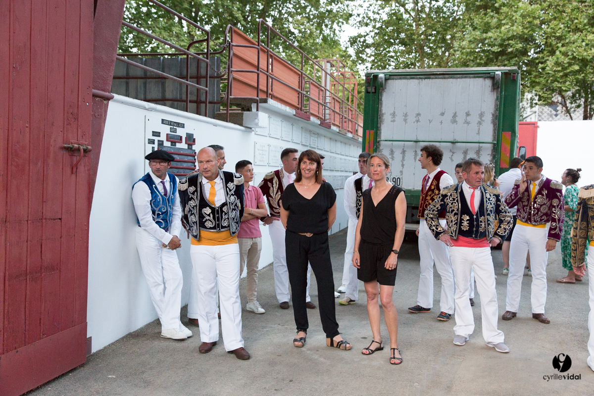 Aire sur l'Adour course landaise génération Aturine