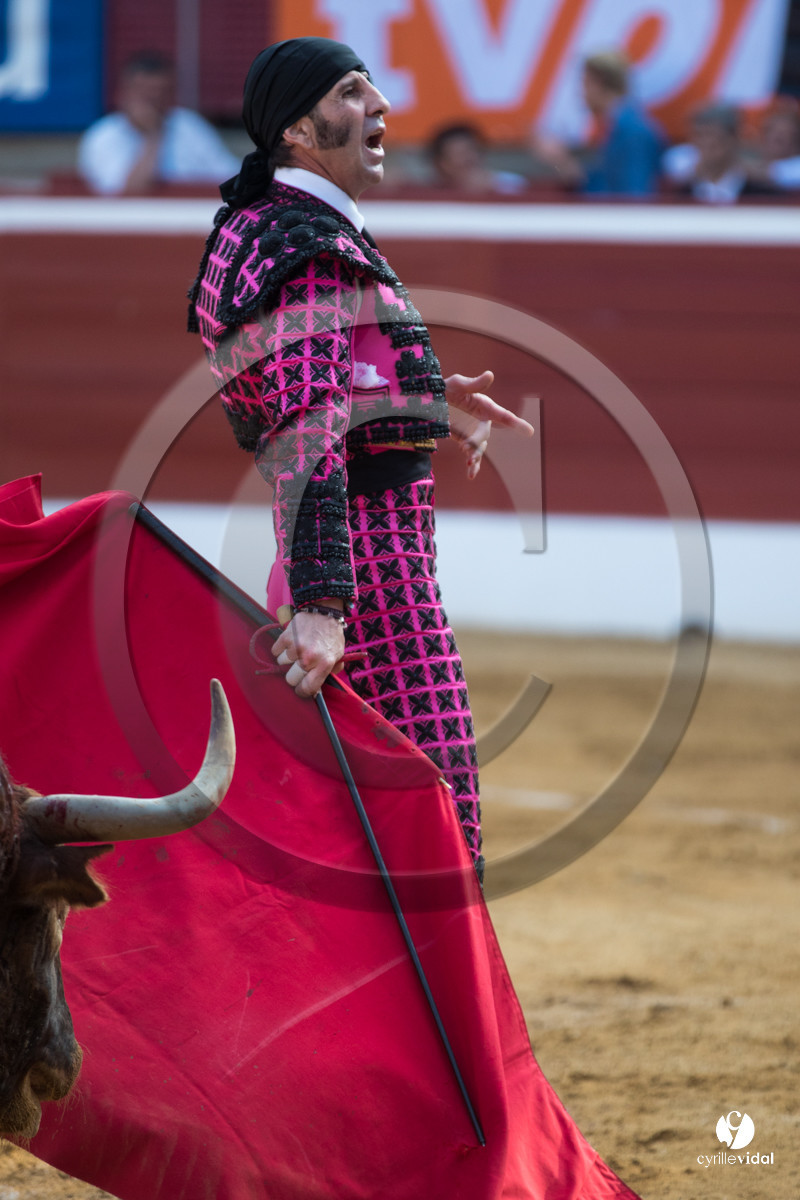 Mont-de-Marsan corrida de Jandilla pour Padilla - Talavante - Roca Rey