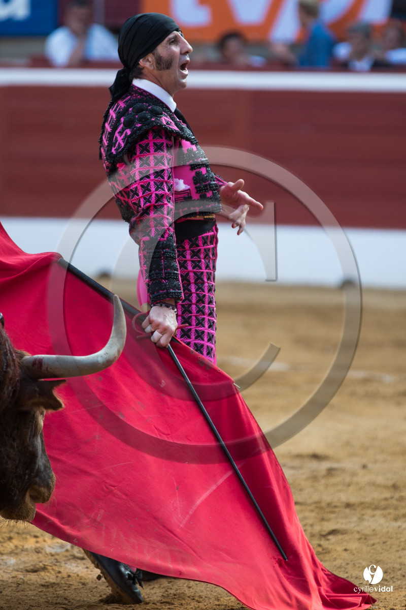 Mont-de-Marsan corrida de Jandilla pour Padilla - Talavante - Roca Rey