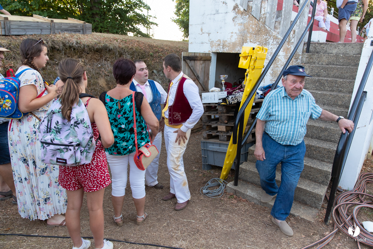 Course landaise à Panjas