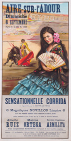 Affiches taurines Aire sur l'Adour