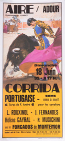 Affiches taurines Aire sur l'Adour