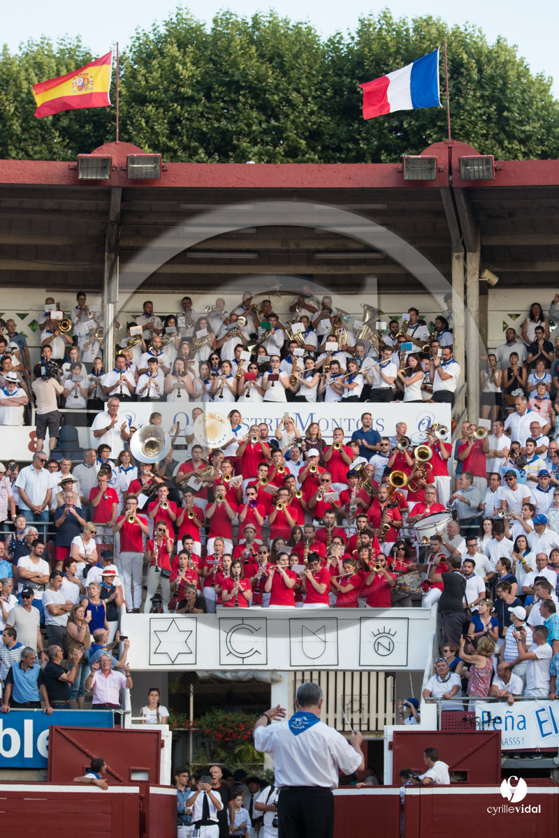 Mont-de-Marsan corrida de Dolores Aguirre pour Octavio Chacon - Pepe Moral - Juan Léal