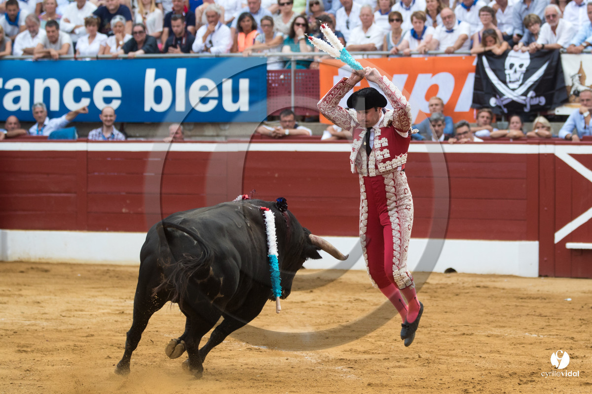 Mont-de-Marsan corrida de Jandilla pour Padilla - Talavante - Roca Rey