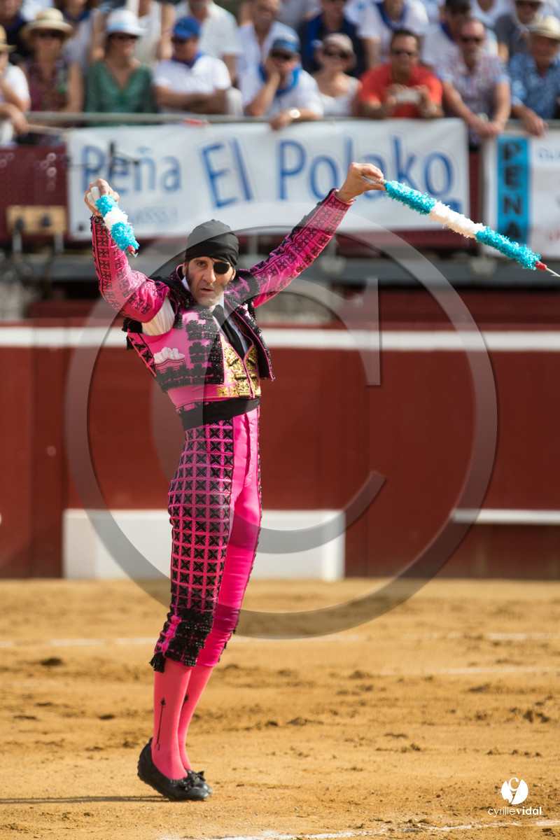 Mont-de-Marsan corrida de Jandilla pour Padilla - Talavante - Roca Rey