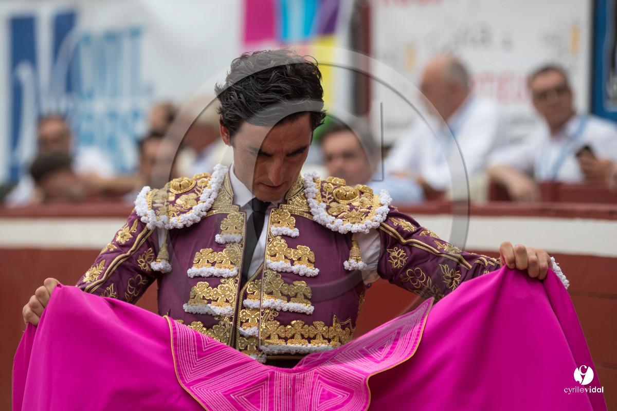 Mont-de-Marsan corrida de la Quinta pour Juan Bautista - Emilio de Justo - Thomas DUFAU