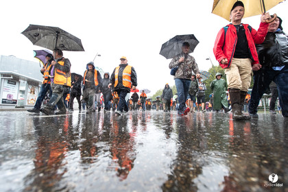 Manifestation chasses traditionnelles à Mont-de-Marsan