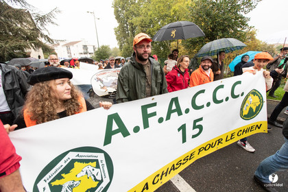 Manifestation chasses traditionnelles à Mont-de-Marsan