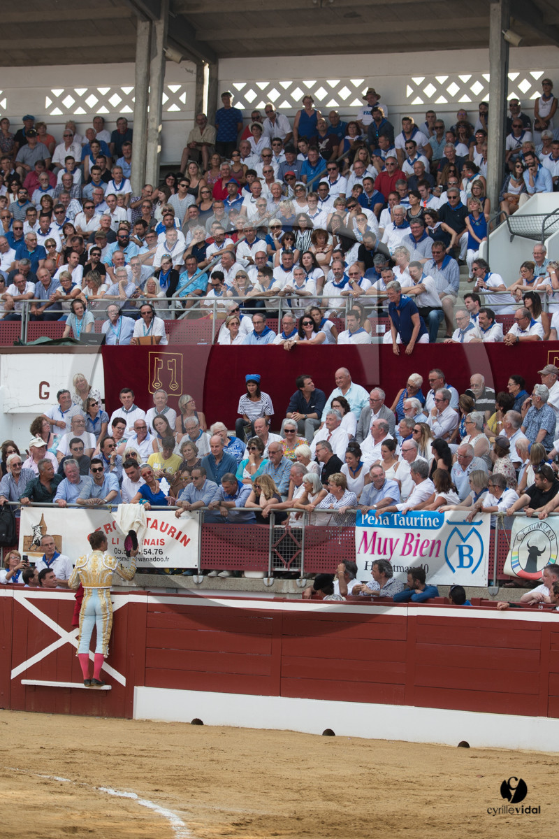 Mont-de-Marsan corrida de Garcigrande pour El Juli et Juan Bautista