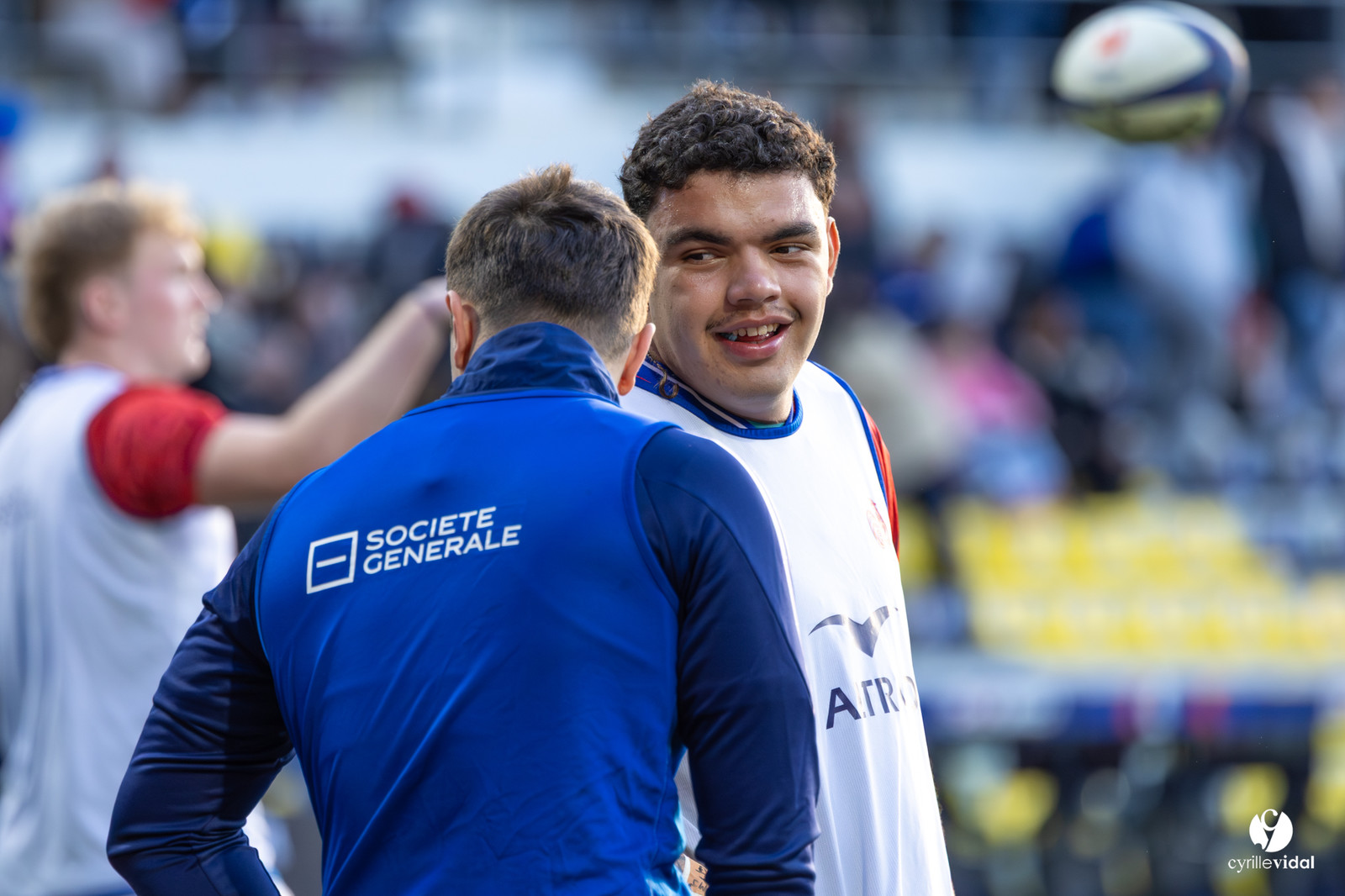 Grand chelem du XV de France U20 dans le tournoi des 6 nations après la victoire 31-28 contre l'Angleterre au Stade Marcel Deflandre de La Rochelle