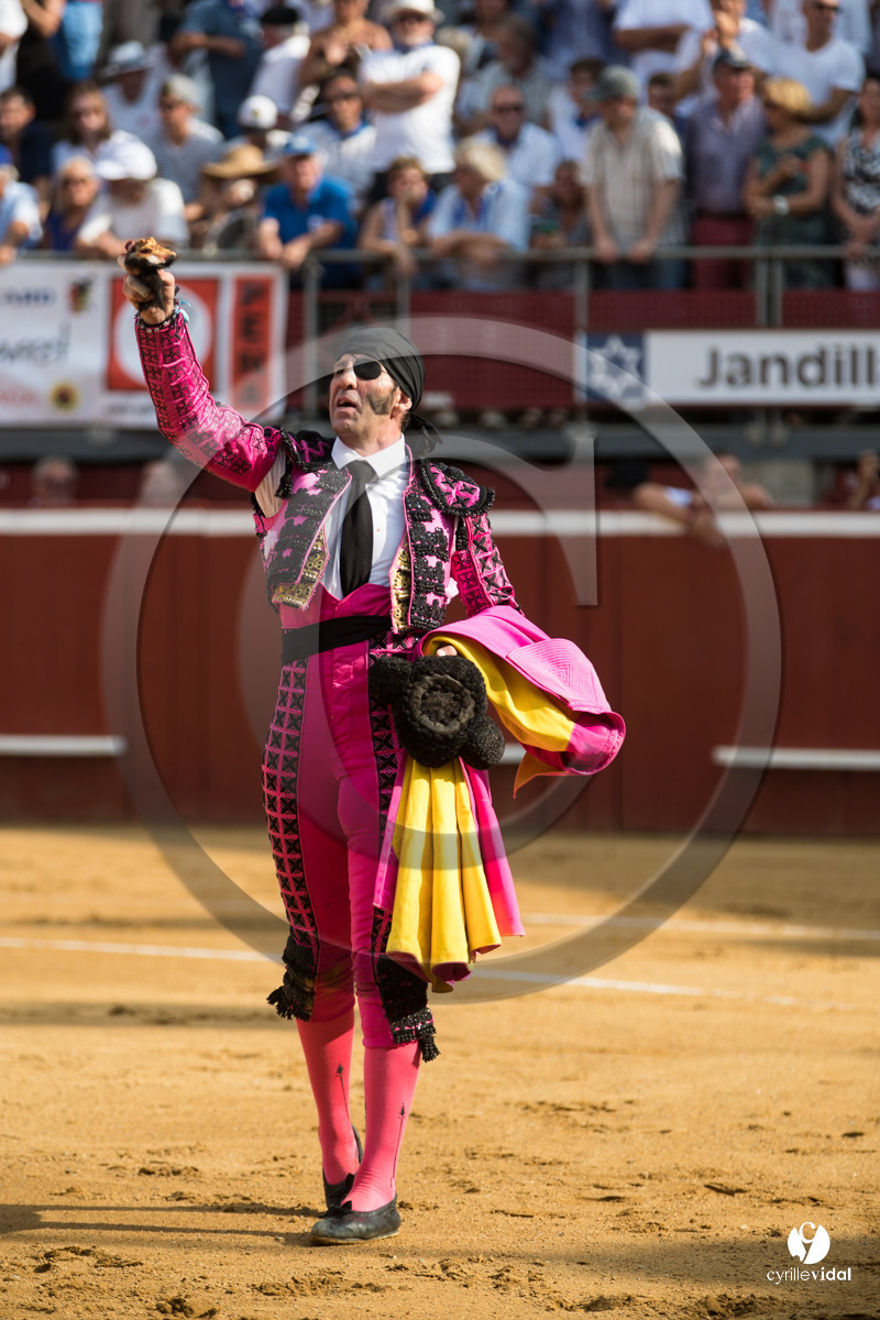 Mont-de-Marsan corrida de Jandilla pour Padilla - Talavante - Roca Rey