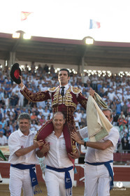 Mont-de-Marsan corrida de la Quinta pour Juan Bautista - Emilio de Justo - Thomas DUFAU
