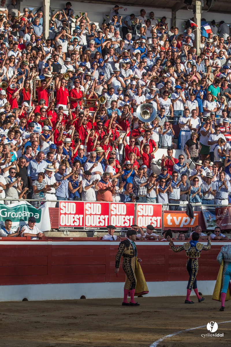 Mont-de-Marsan corrida d'Adolfo Martin
