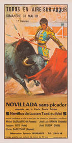 Affiches taurines Aire sur l'Adour